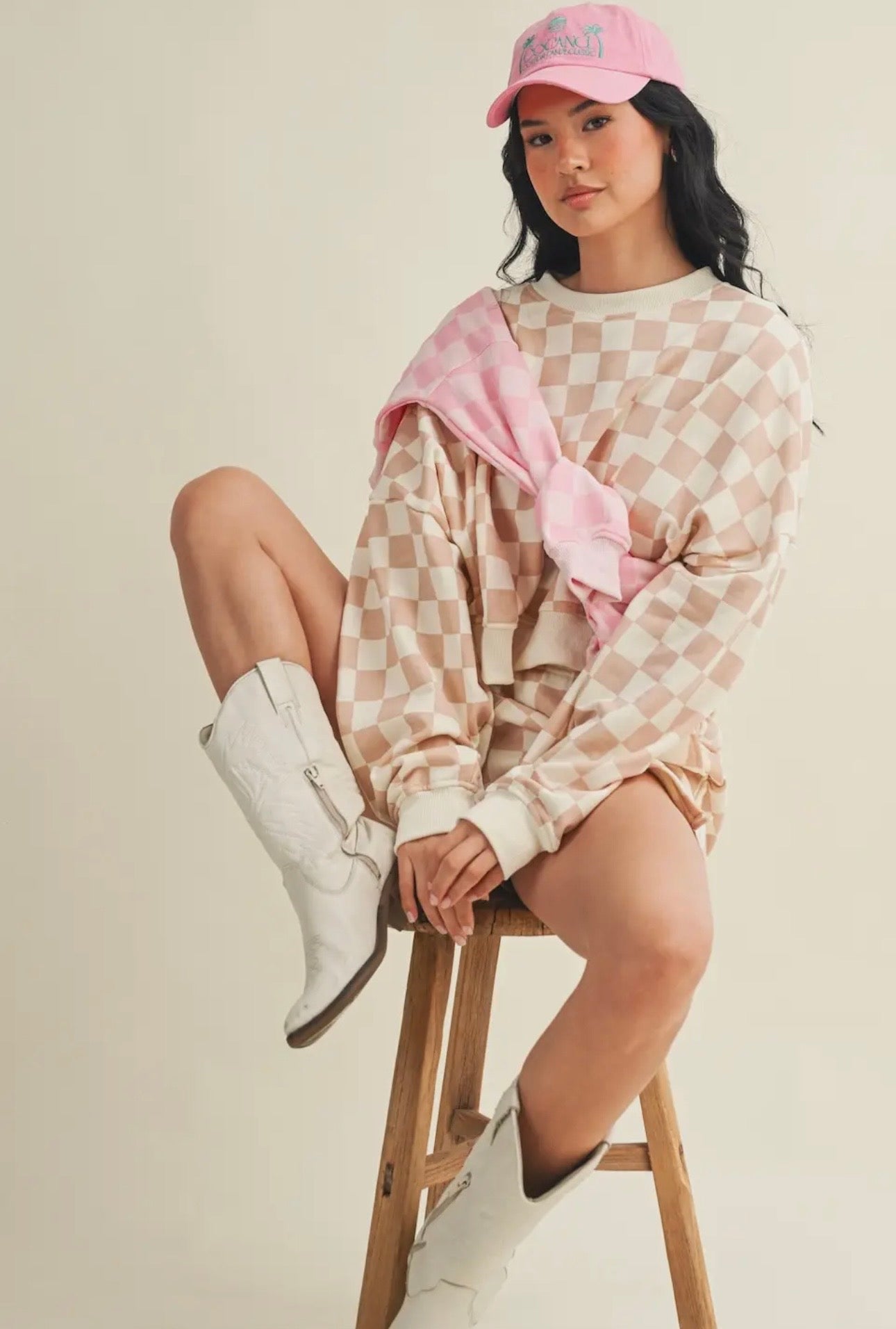 Cozy Checkered Shorts