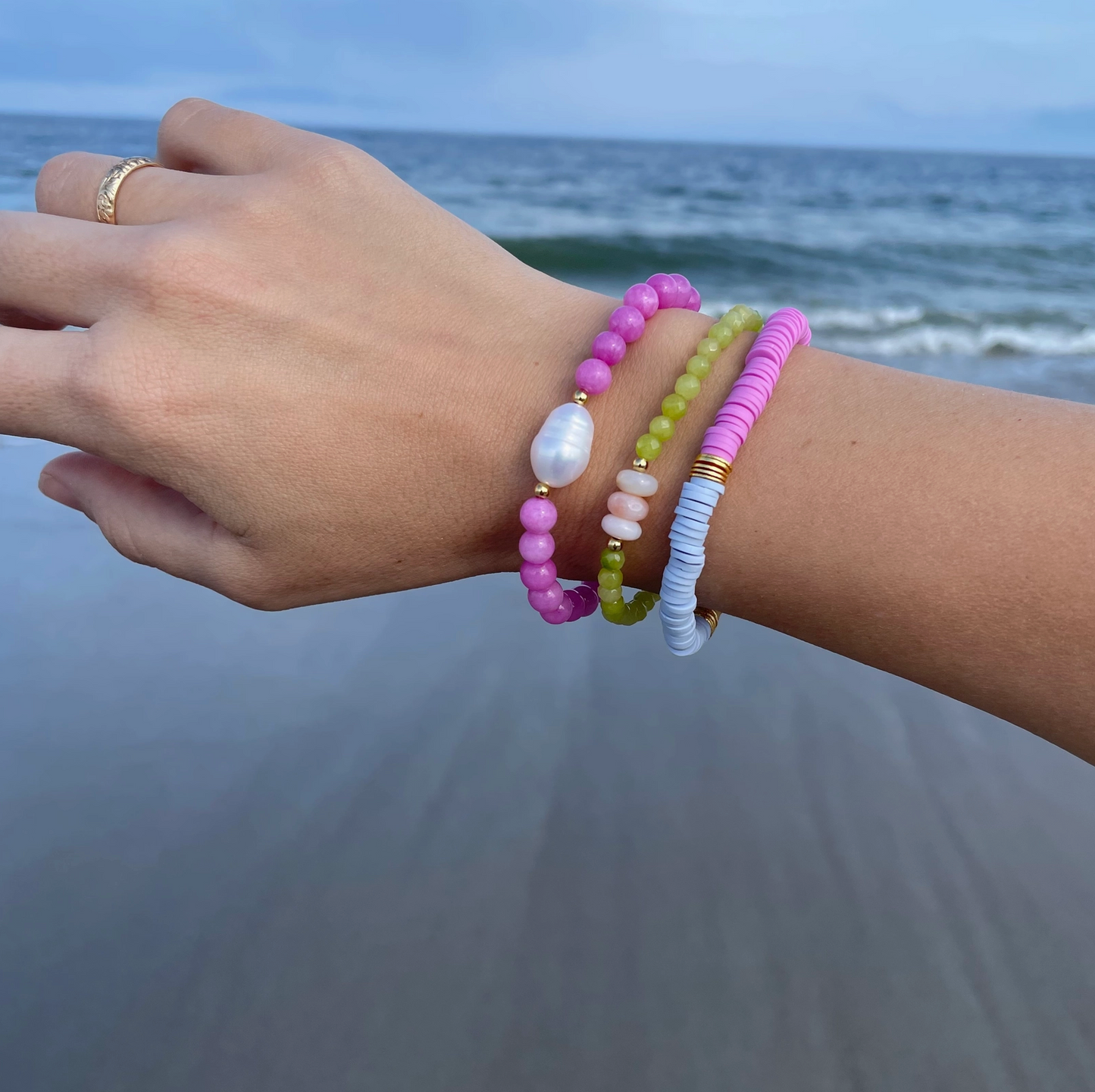Azalea Beaded Bracelet