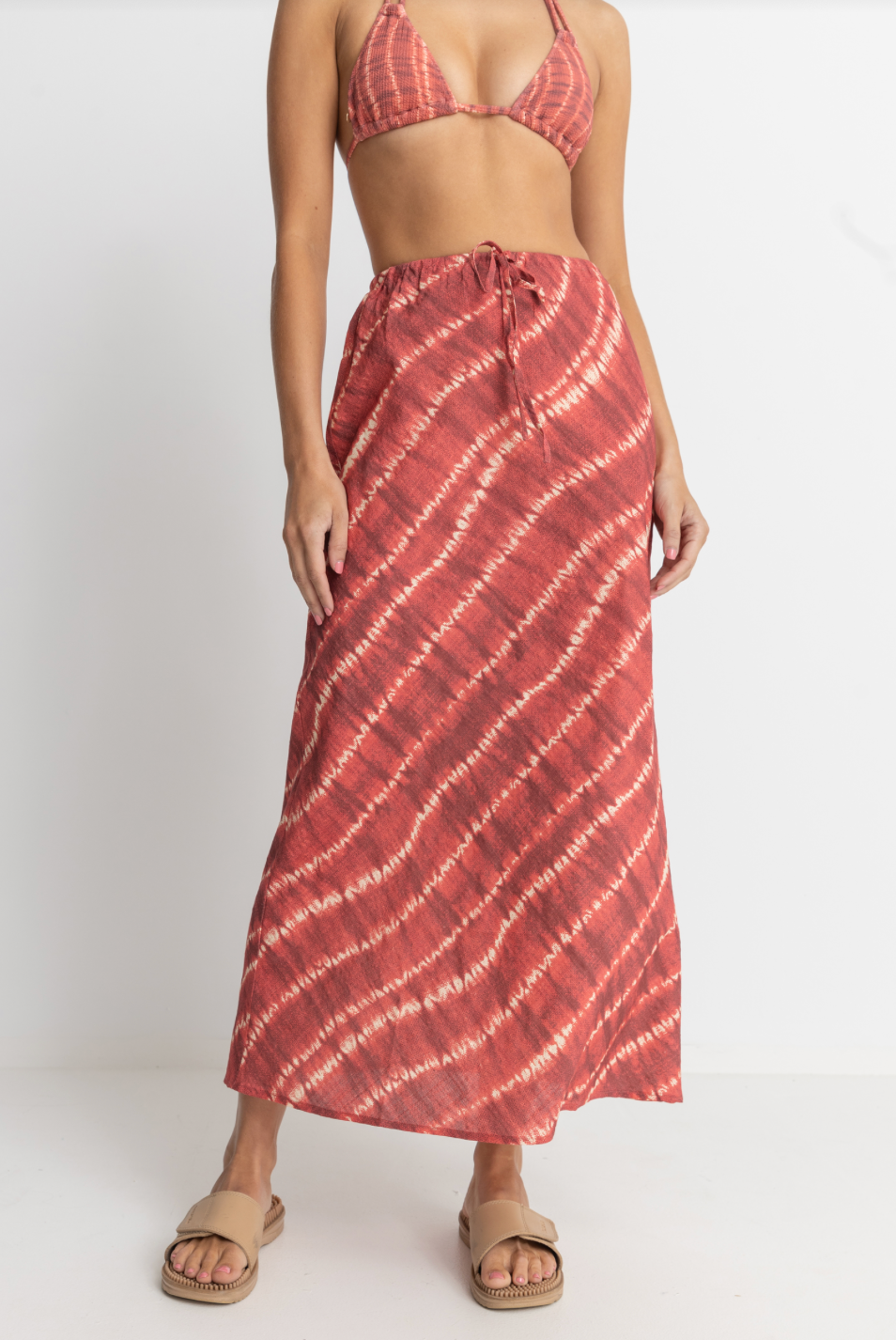 Sahara Tie Dye Maxi Skirt