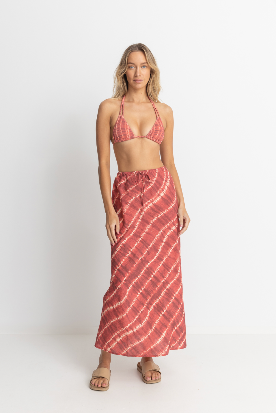 Sahara Tie Dye Maxi Skirt