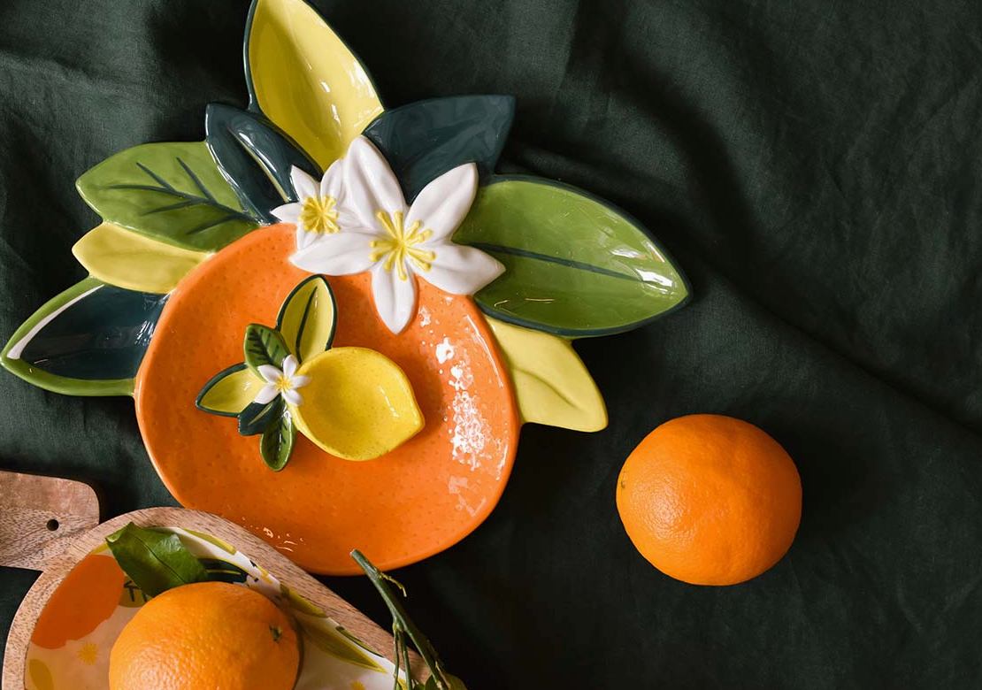 Orange Platter