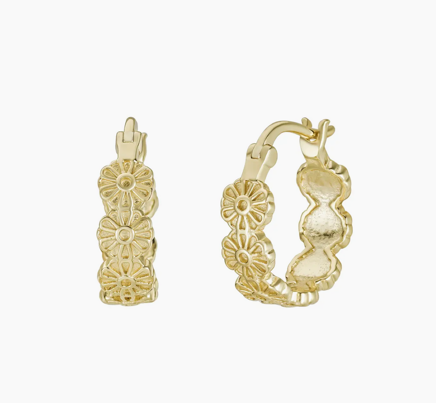 Flower Hoops