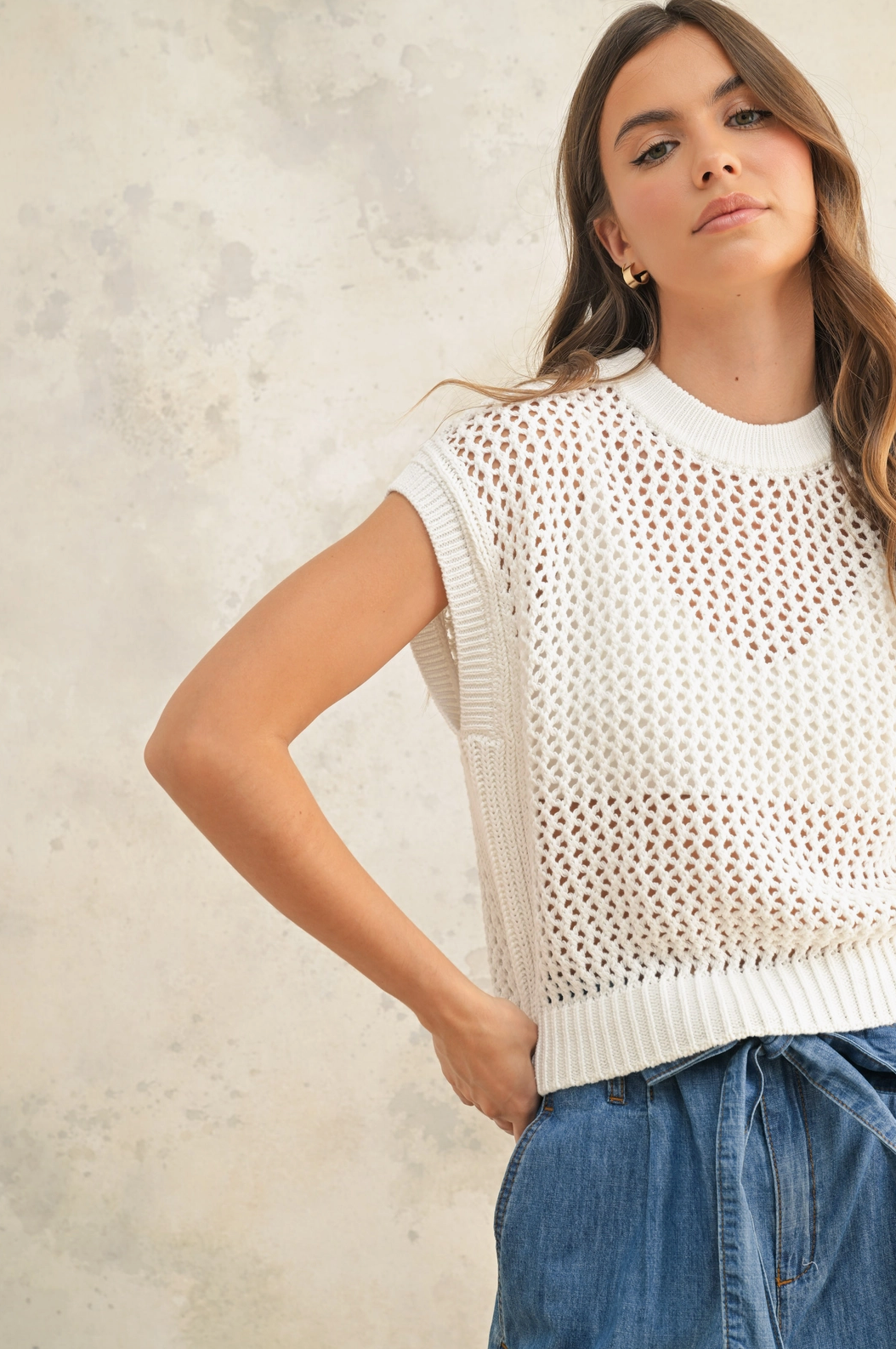 Laney Crochet Top