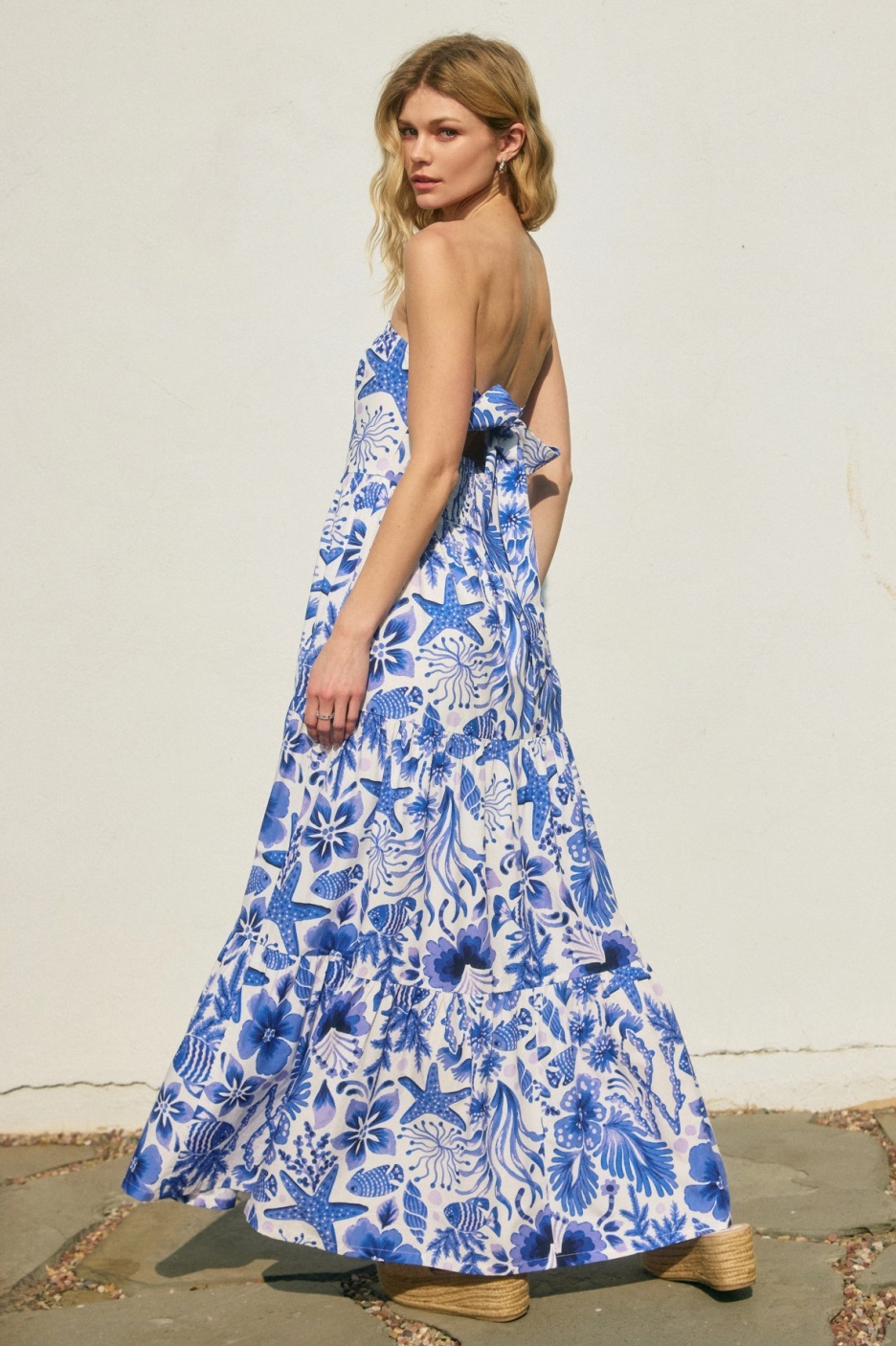 Under The Sea Maxi Dress