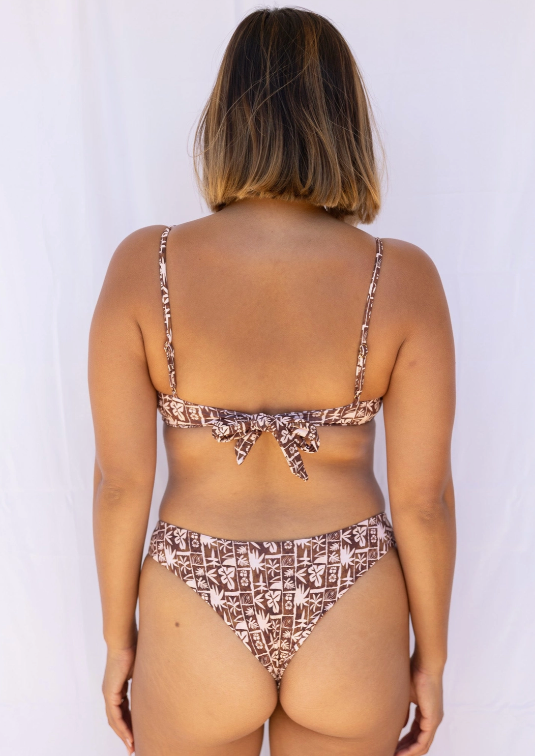 Kali Brown Tropic Bottoms