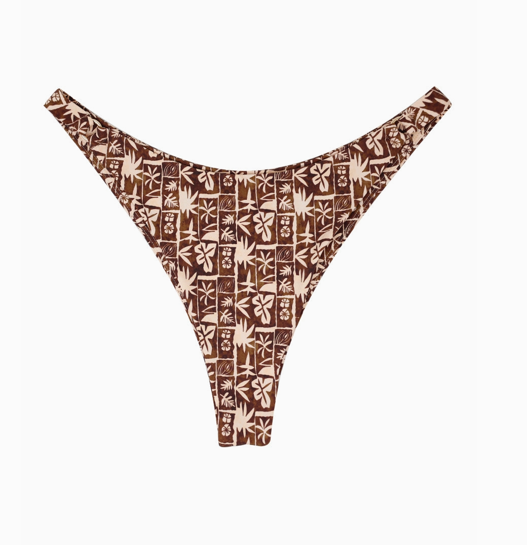 Selena Brown Tropic Bottoms