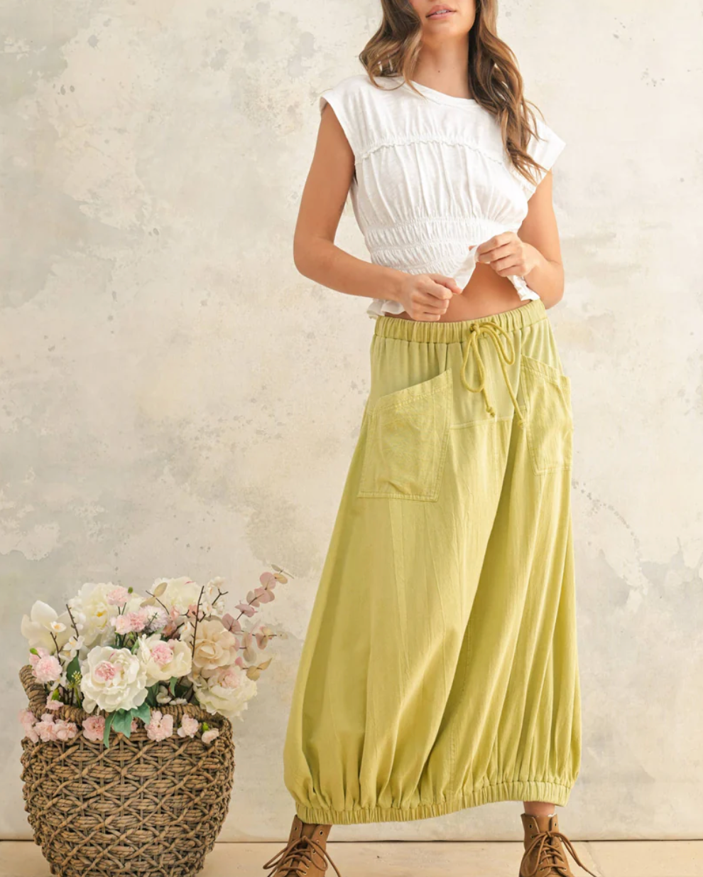Caroline Smocked Top