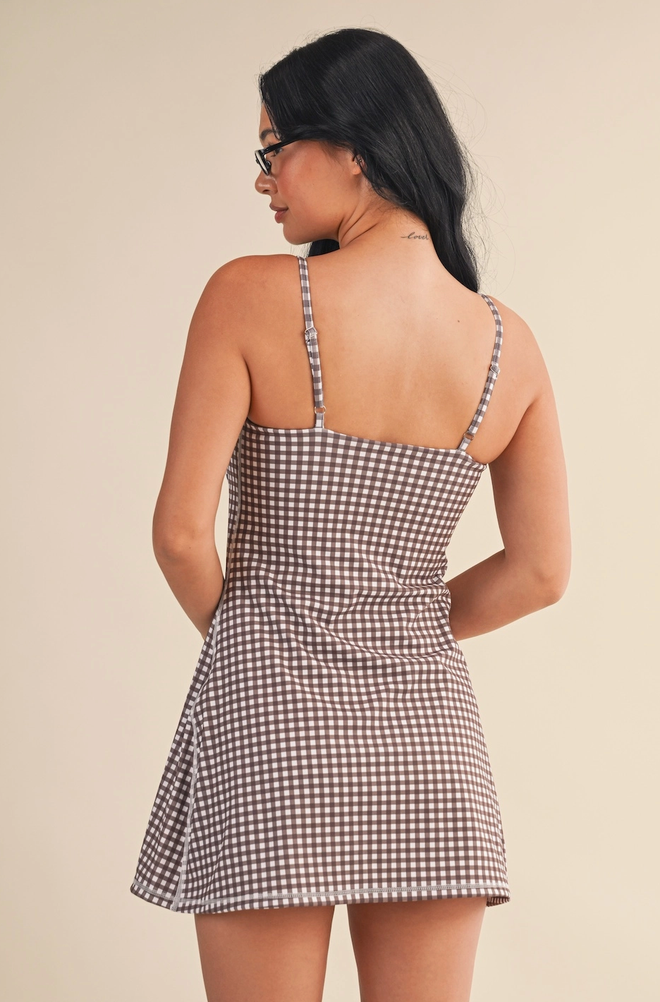 Gingham Exercise Dress