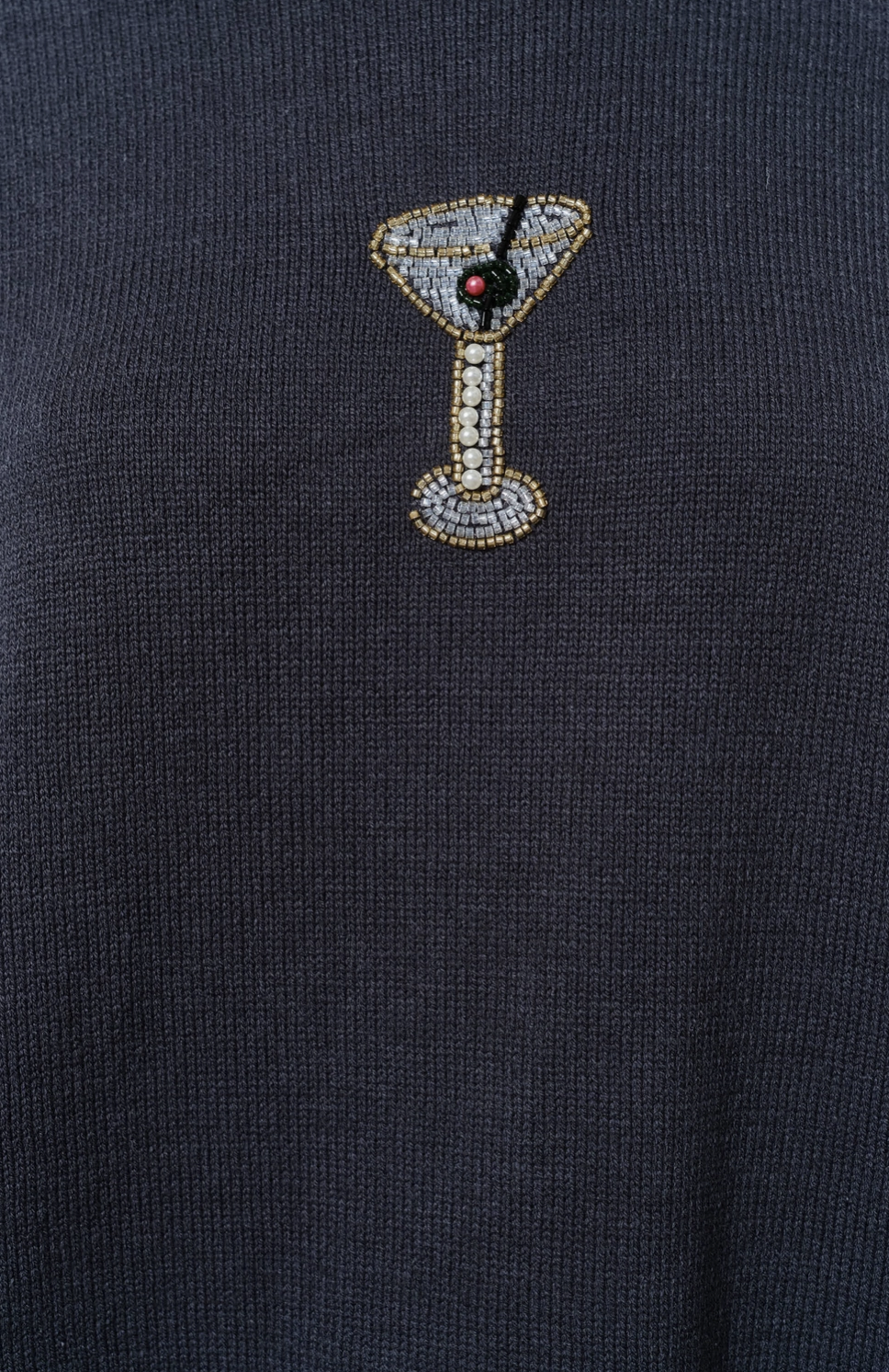 Martini Beaded Sweater