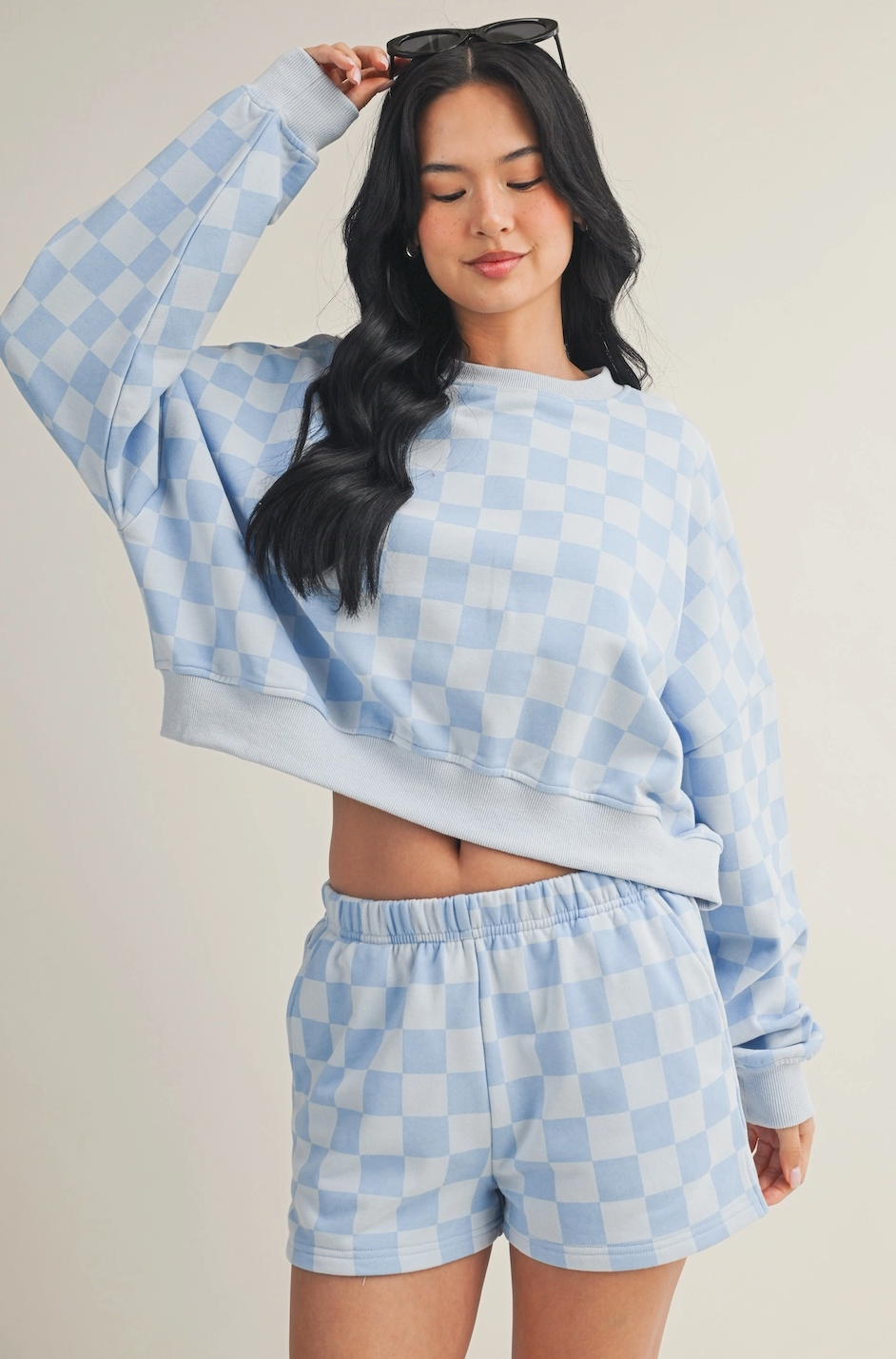 Cozy Checkered Shorts