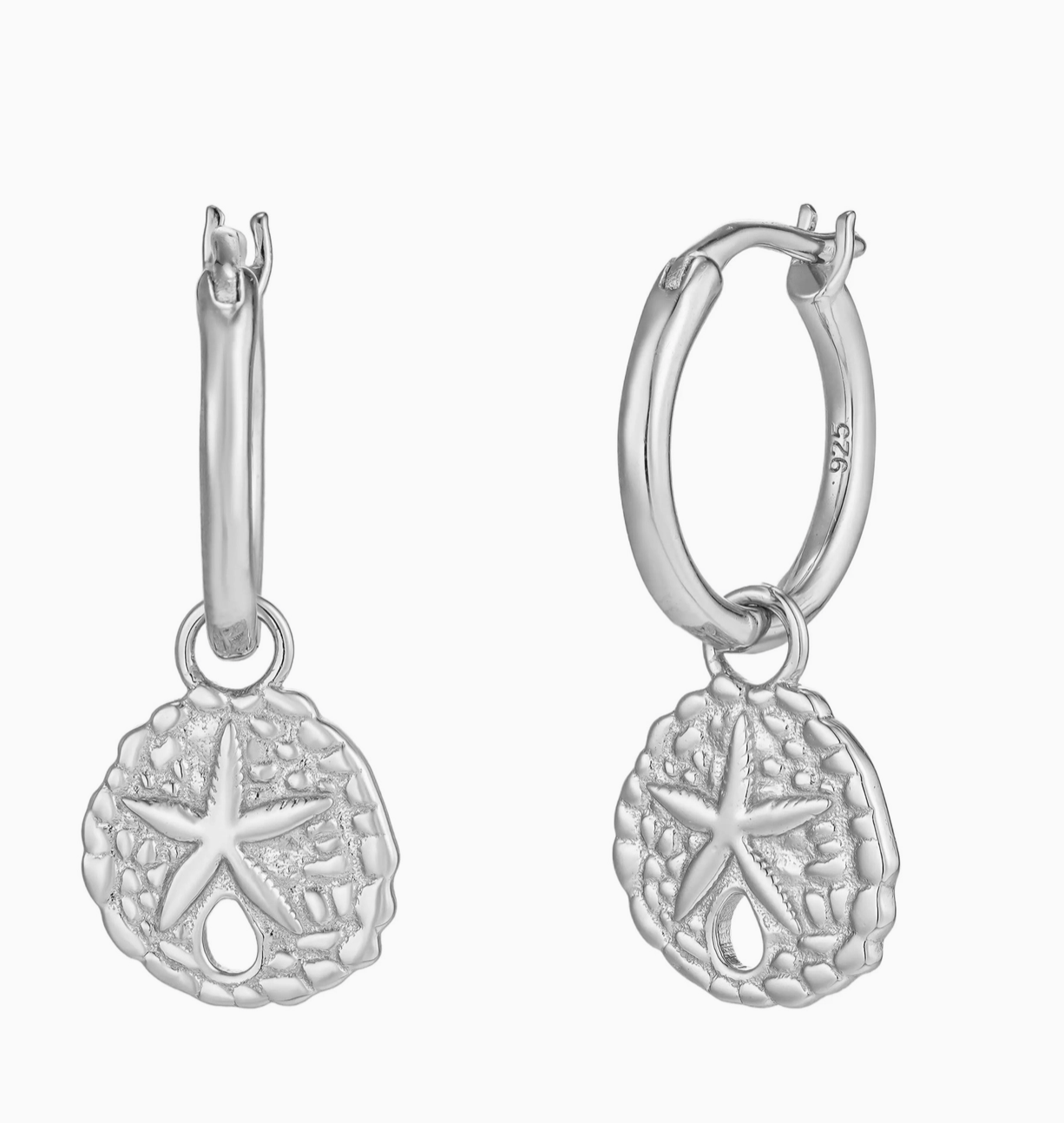 Sand Dollar Hoops