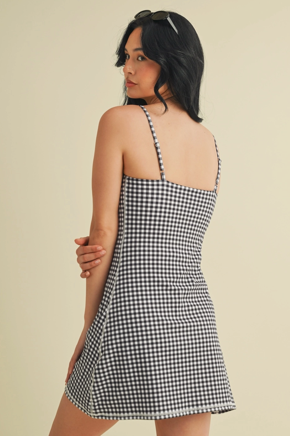 Gingham Exercise Dress