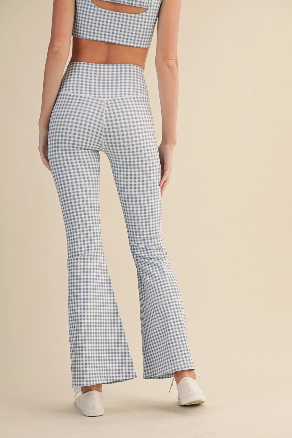 Gingham Flare Legging