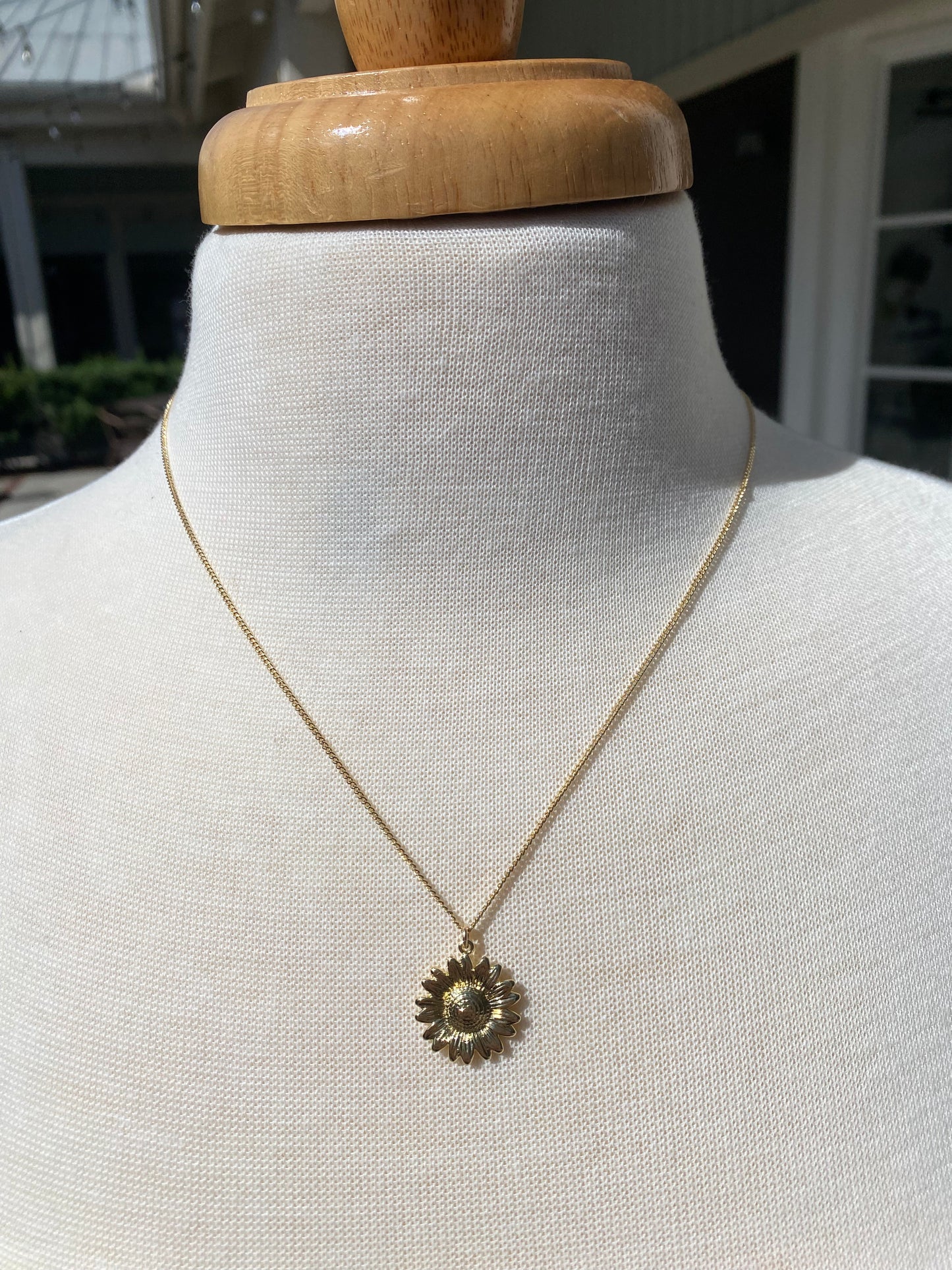 Sunflower Necklace