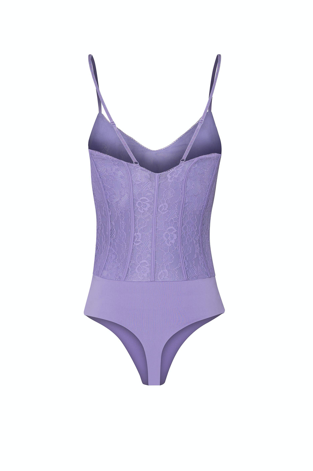 Lavender Lacey Floral Bodysuit