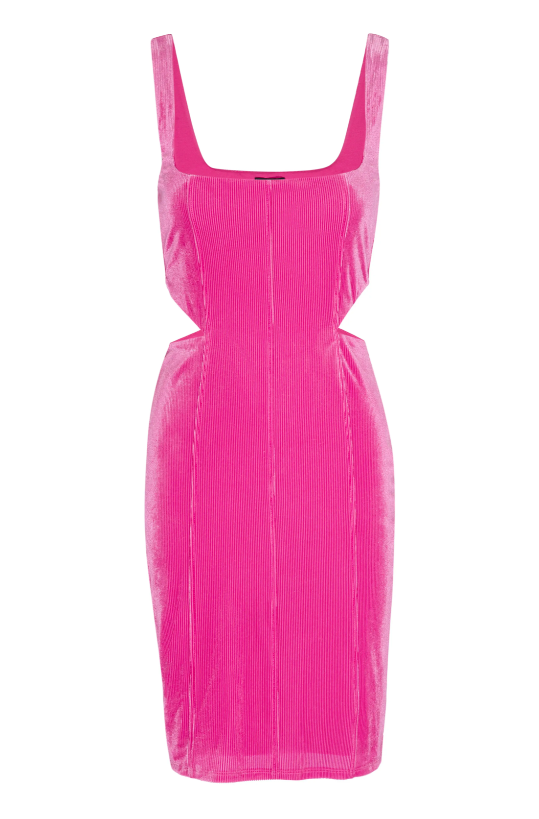 Hot Pink Paradise Cut Out Dress