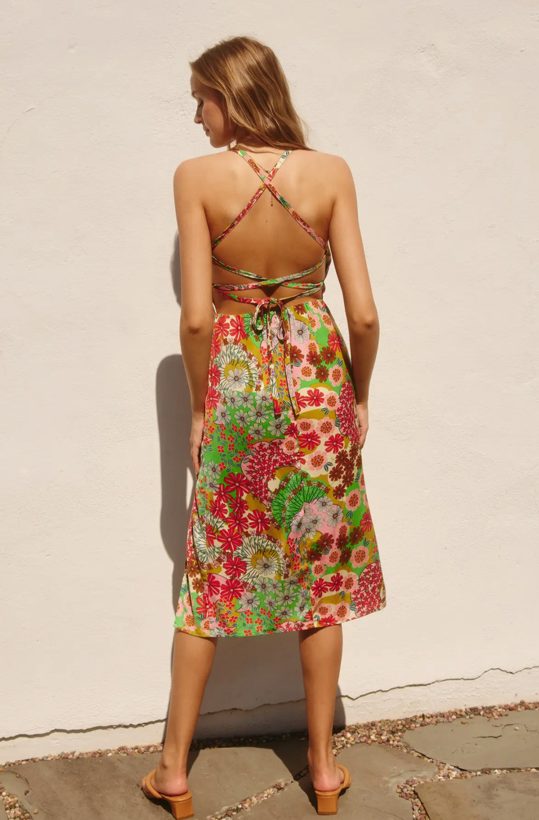 Origami Midi Dress