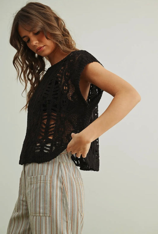 Emme Crochet Top