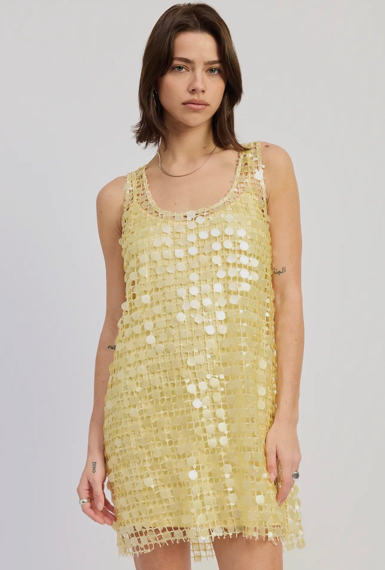Sequin Mini Dress