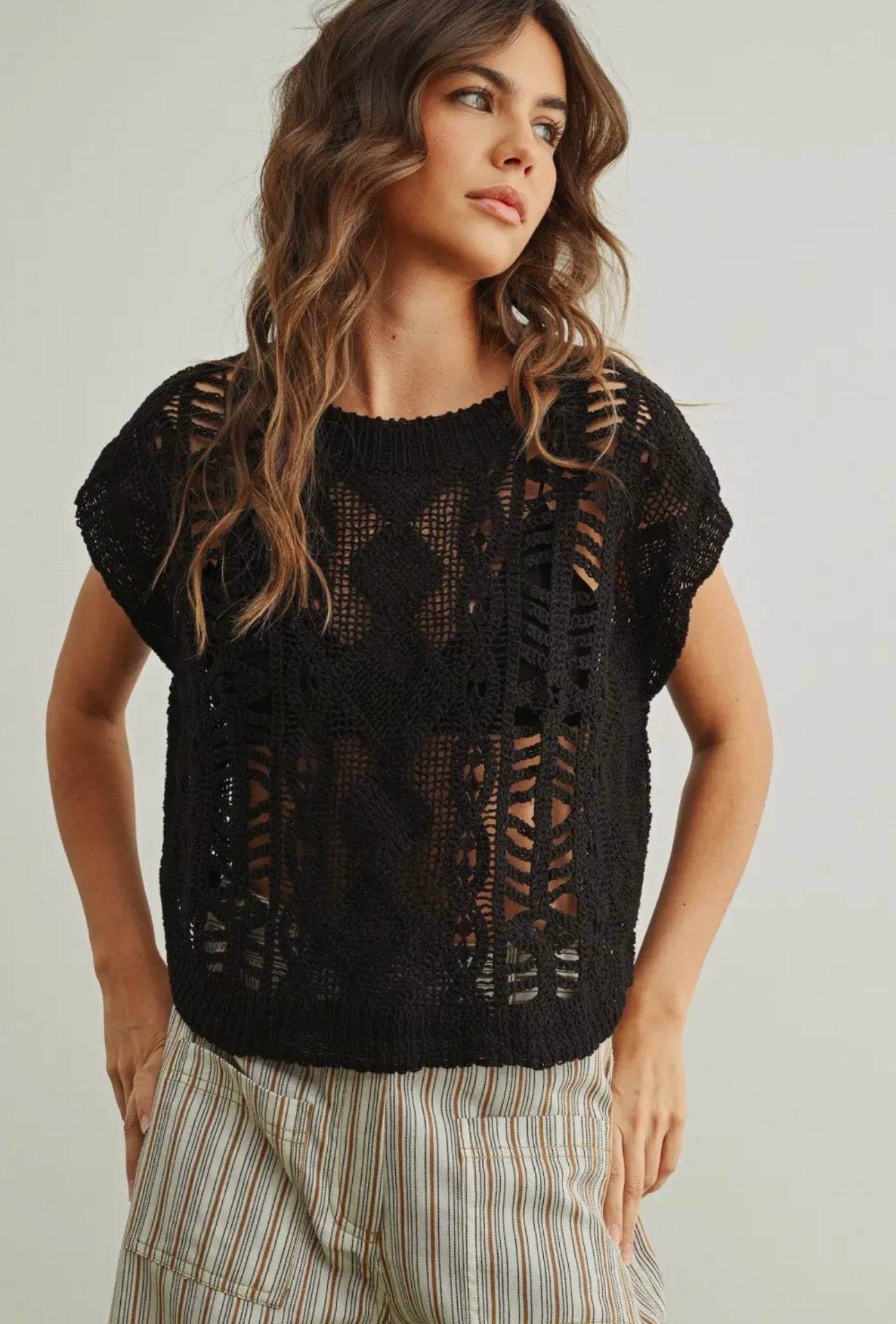 Emme Crochet Top