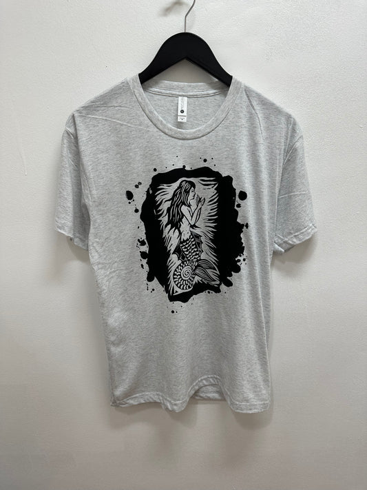 Grey Mermaid T-Shirt