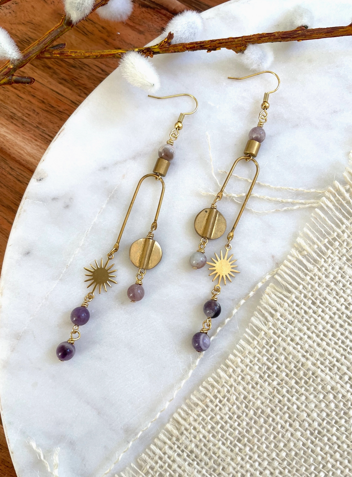 Amethyst Earrings