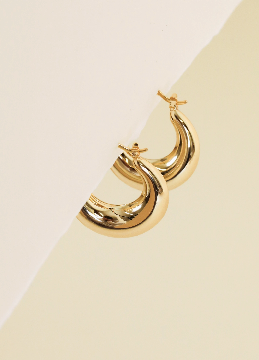 Gold Hoop Earrings