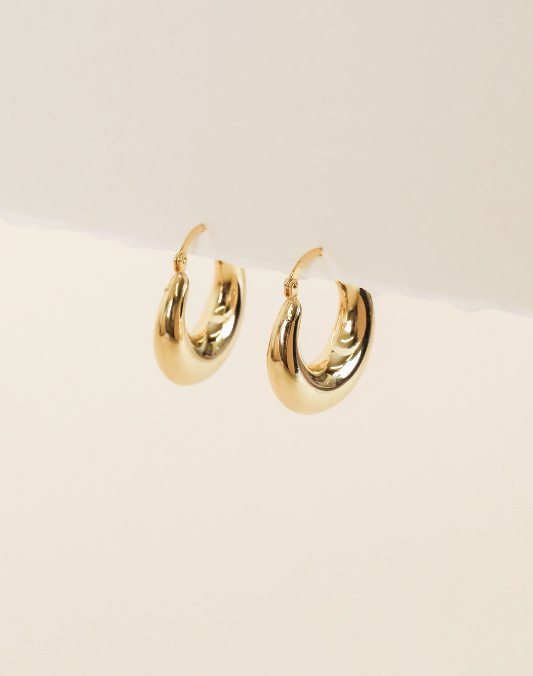 Gold Hoop Earrings