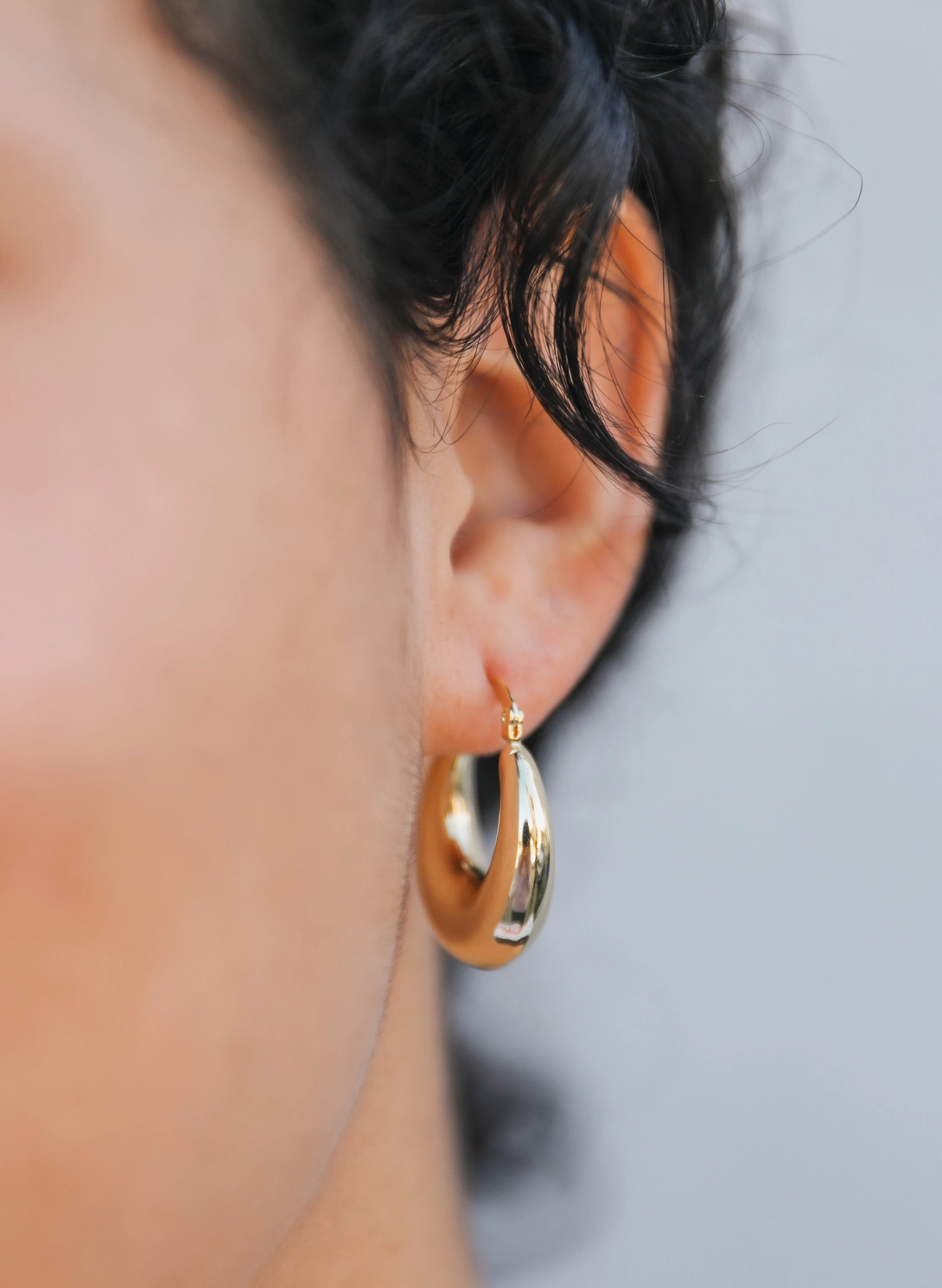 Gold Hoop Earrings