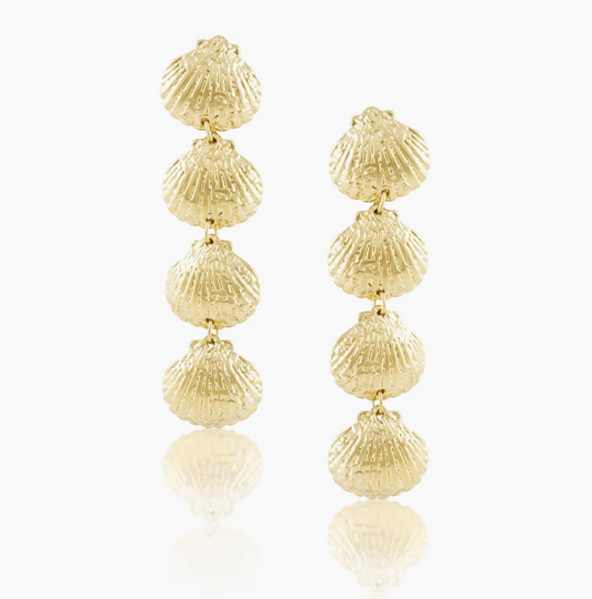 Seashell Drop Earring