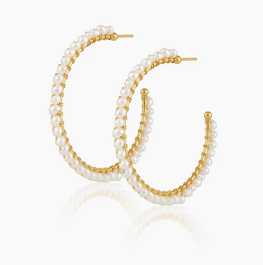 Marilyn Pearl Hoops