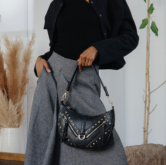 Maeve Black Shoulder Bag