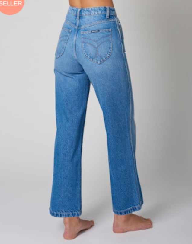 Heidi Ankle Recycle Blue Jean