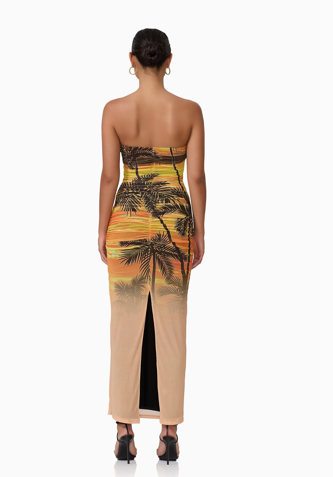 Sunrise Palms Maxi Dress