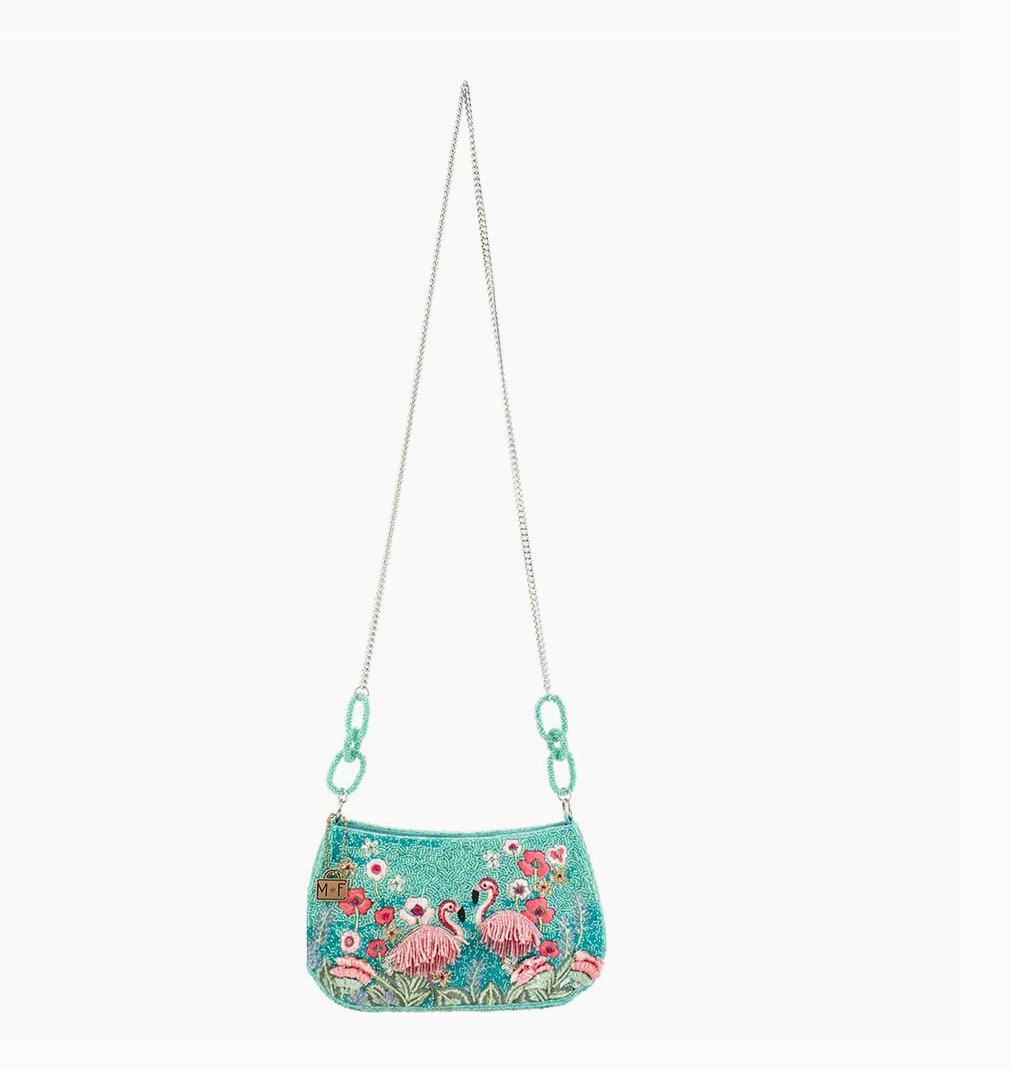 Flirty Flamingos Crossbody Bag