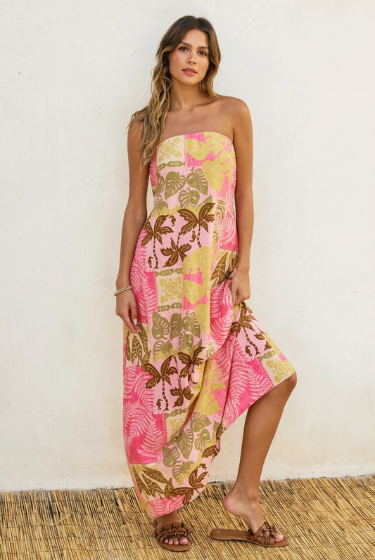 Hibiscus Crush Maxi Dress