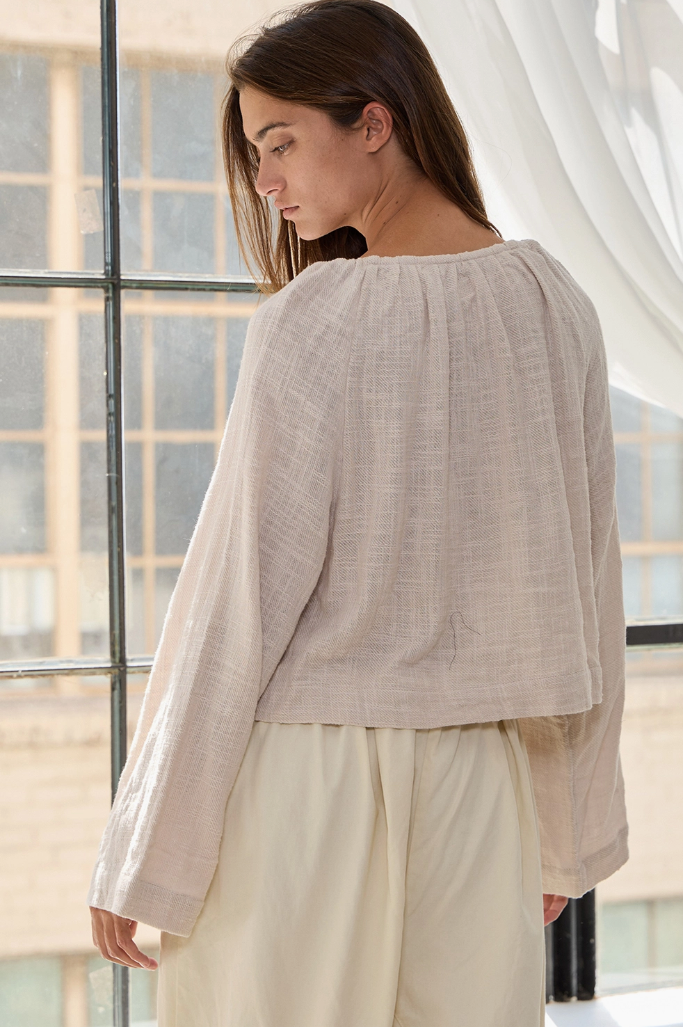 Cora Linen Blouse