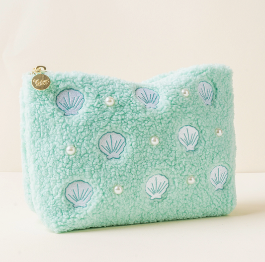 Seashells & Pearls Teddy Pouch