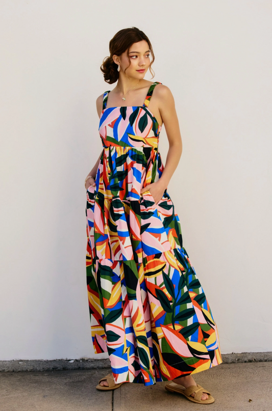 Kaleidoscope Maxi Dress