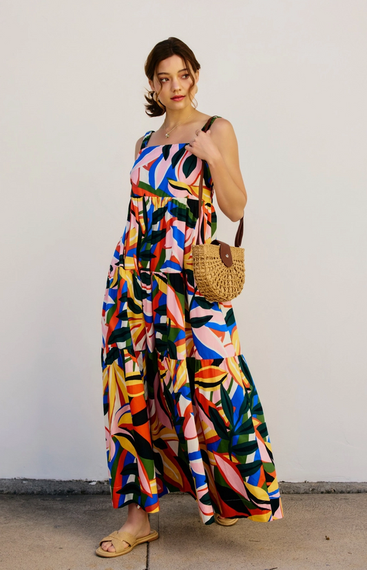 Kaleidoscope Maxi Dress
