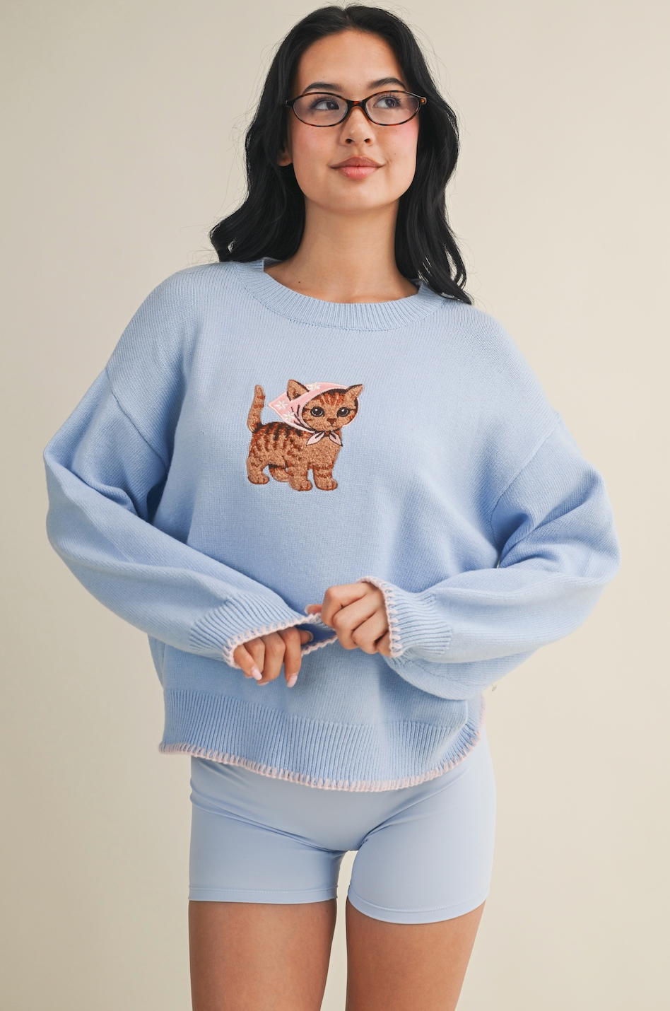 Coastal Cat Sweater