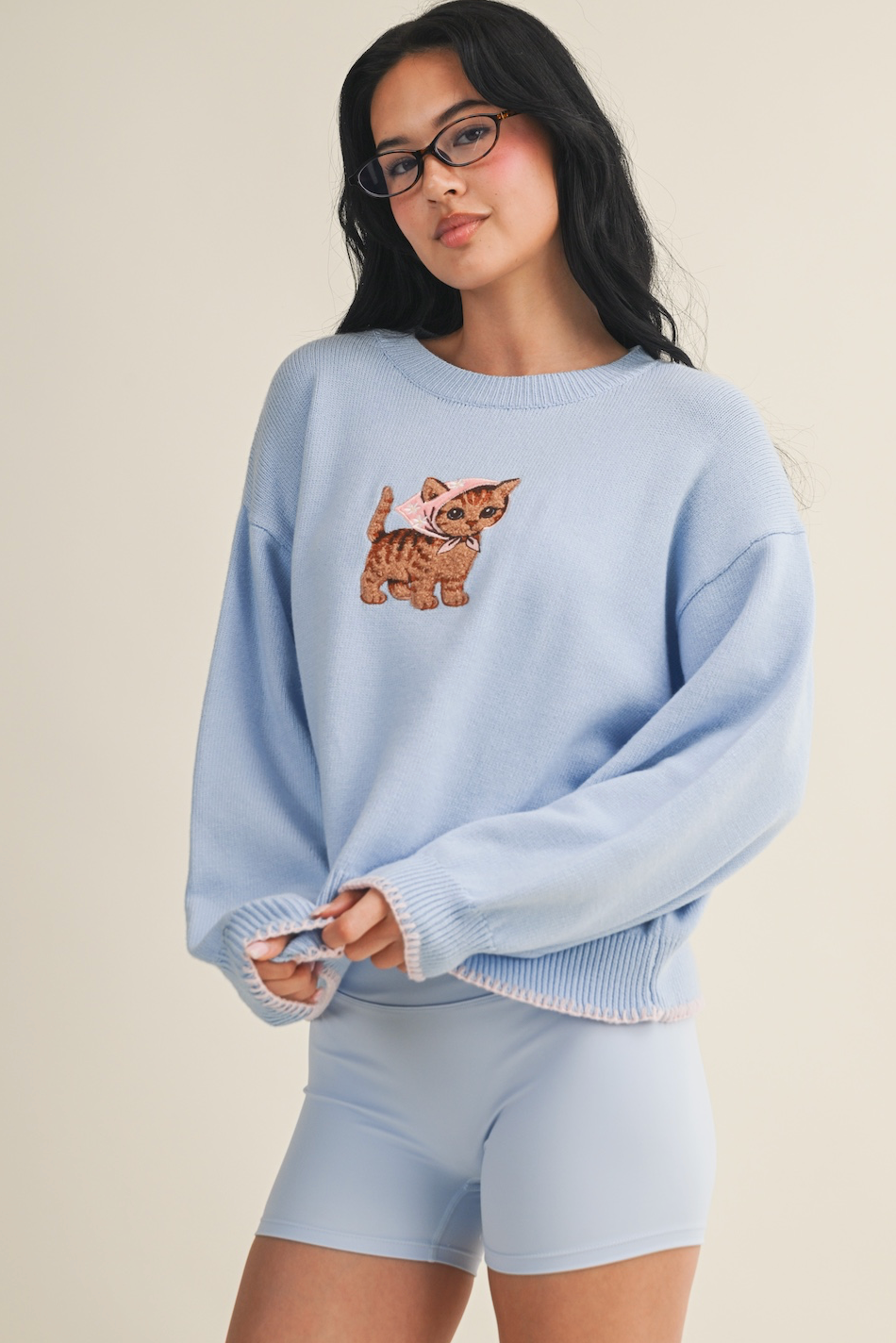 Coastal Cat Sweater