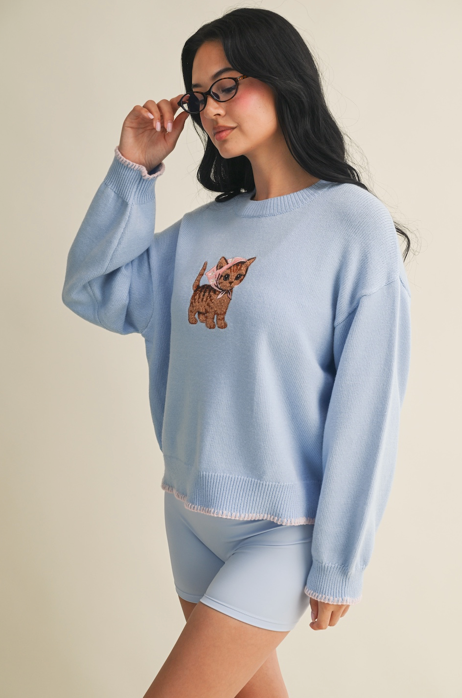 Coastal Cat Sweater