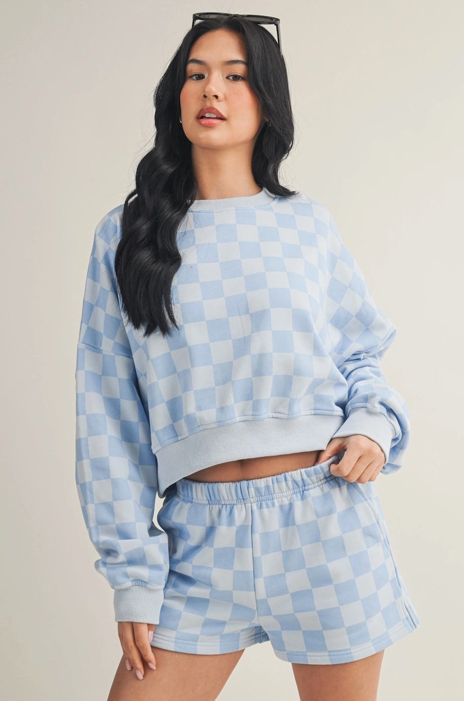 Cozy Checkered Shorts