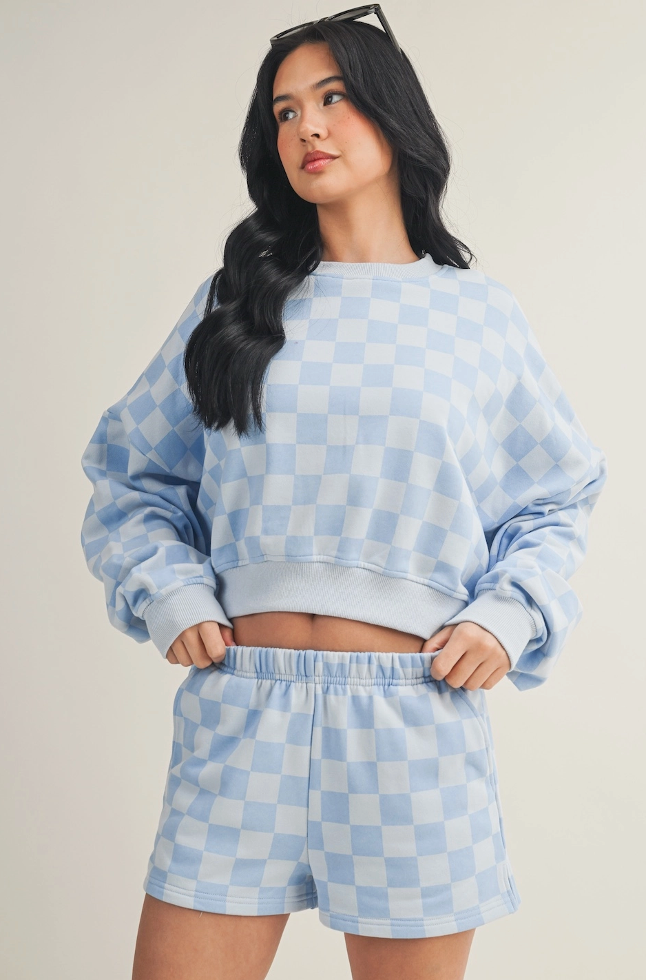 Cozy Checkered Shorts