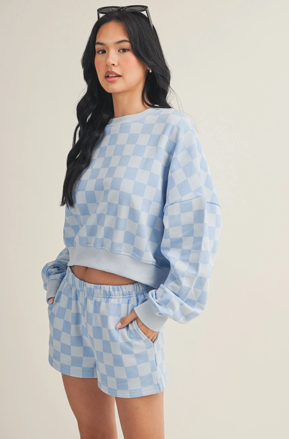 Cozy Checkered Shorts