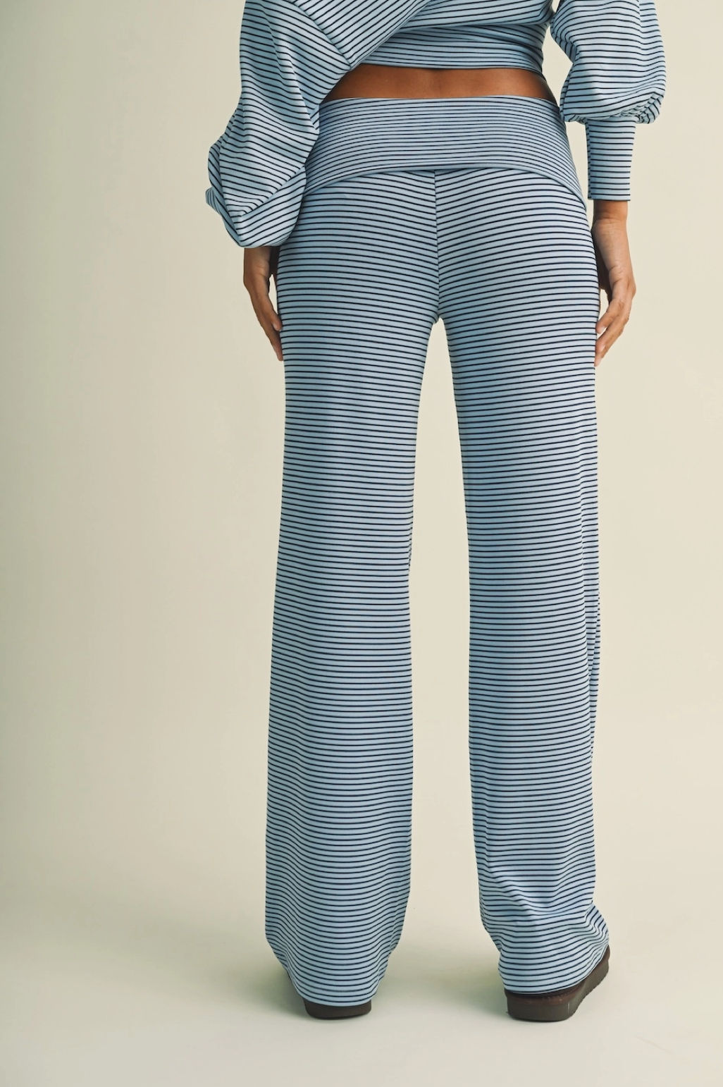 Striped Slouchy Set