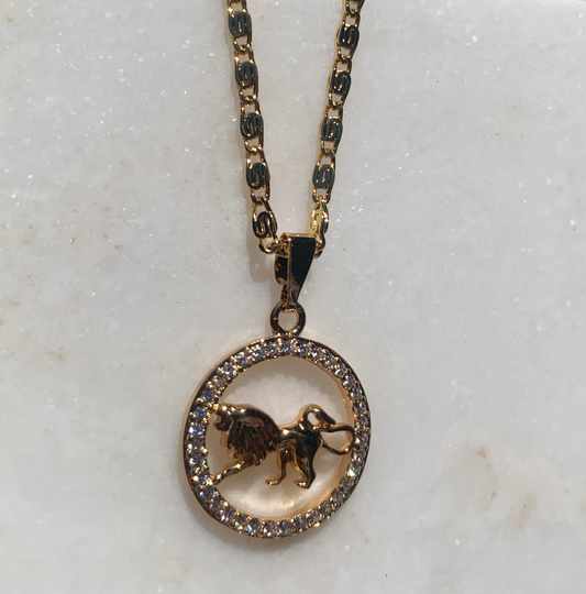 Zodiac Leo Necklace
